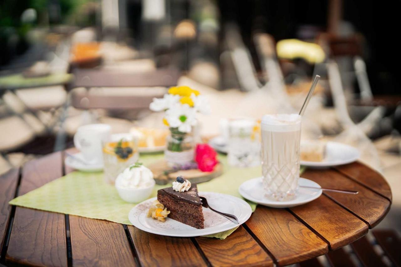 Hotel Park Cafe Reichl バート・アプバッハ エクステリア 写真