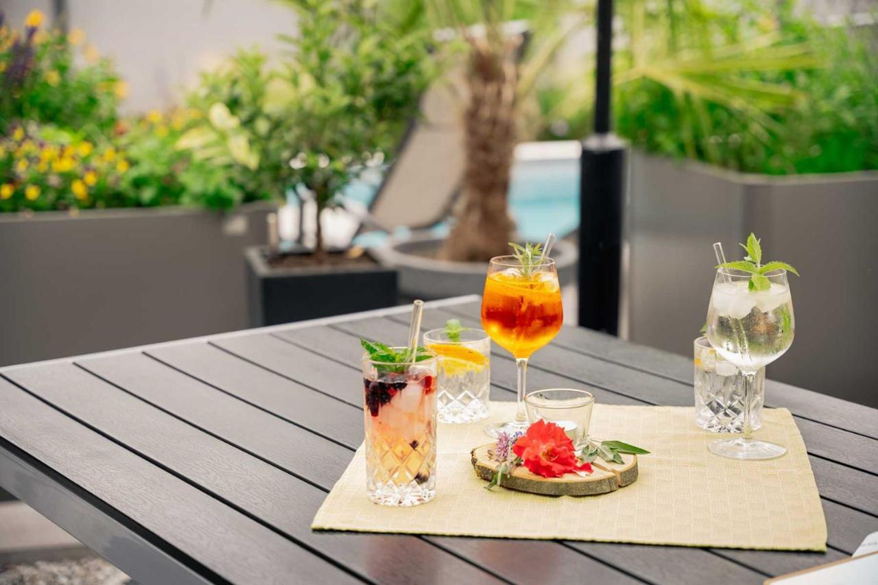 Hotel Park Cafe Reichl バート・アプバッハ エクステリア 写真