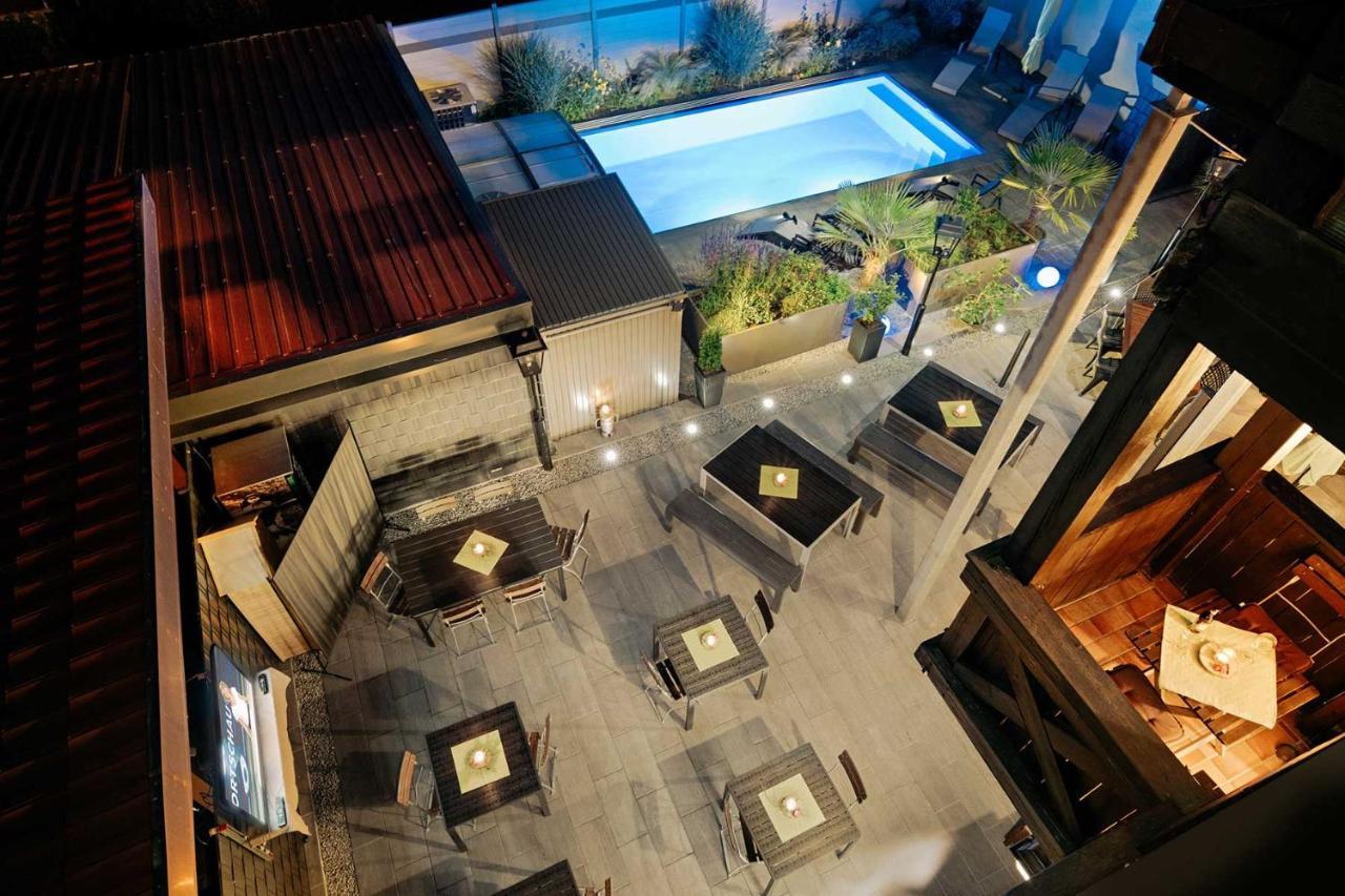 Hotel Park Cafe Reichl バート・アプバッハ エクステリア 写真
